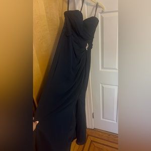 Bill Levkoff strapless gown